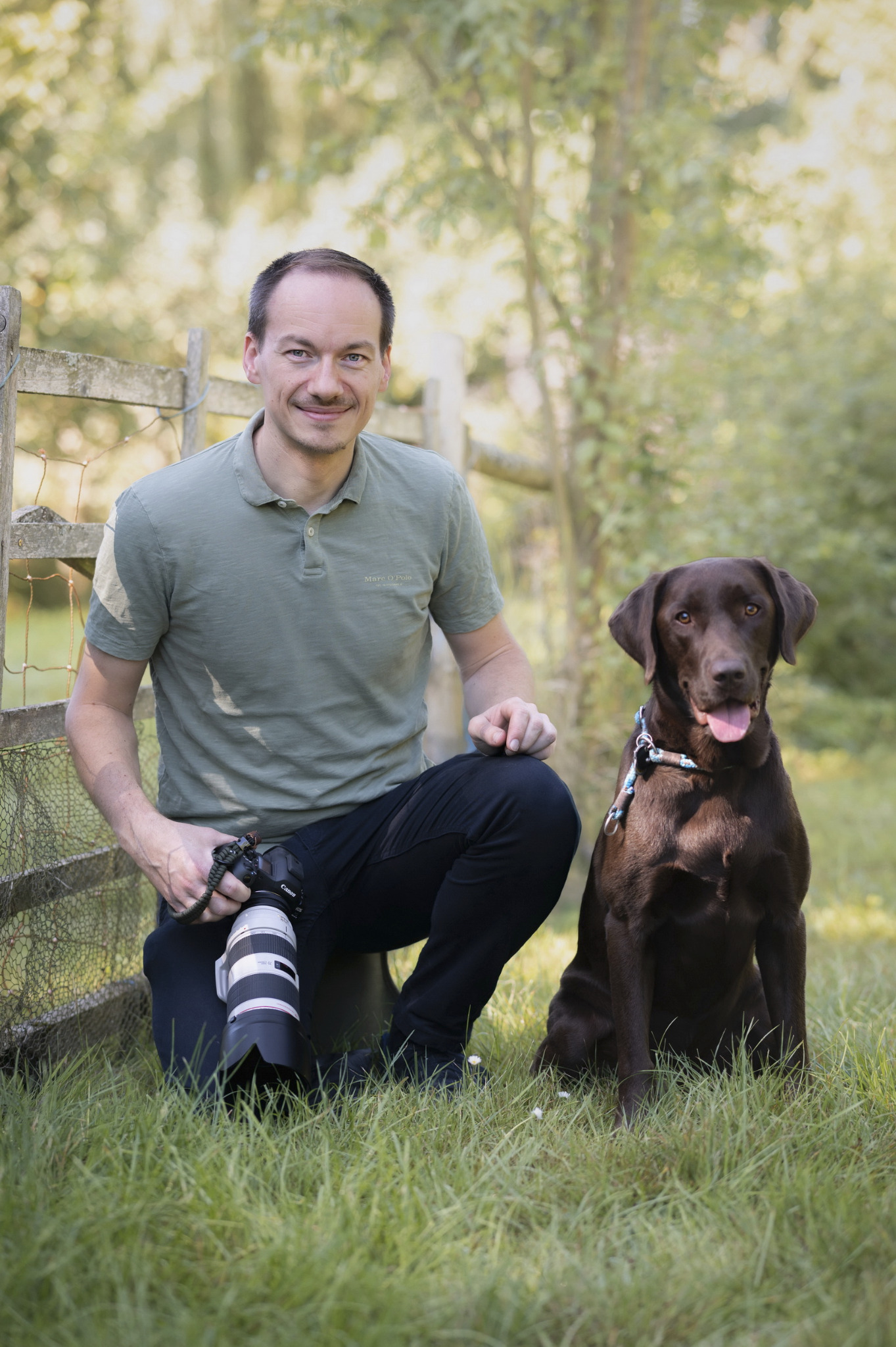 Steffen mit Bolle – Pfotenstars Fotografie